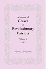 Abstract of Graves of Revolutionary Patriots