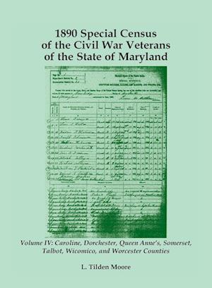 1890 Special Census of the Civil War Veterans of the State of Maryland