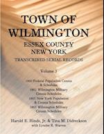 Town of Wilmington, Essex County, New York, Transcribed Serial Records, Volume 3
