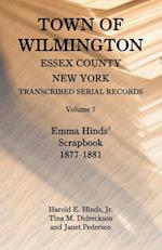Town of Wilmington, Essex County, New York, Transcribed Serial Records, Volume 7, Emma Hinds' Scrapbook, 1877-1881