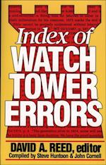 Index of Watchtower Errors 1879 to 1989