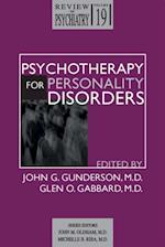 Psychotherapy for Personality Disorders