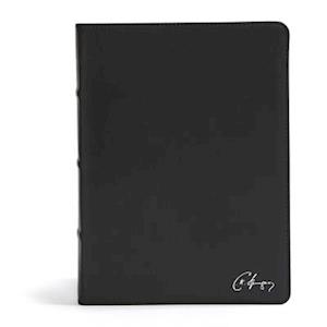 CSB Spurgeon Study Bible, Black Genuine Leather, Black Letter, Study Notes, Quotes, Sermons Outlines, Ribbon Marker, Sewn Binding, Easy-To-Read Bible