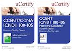 Ccent Icnd1 100-105 Pearson Ucertify Course and Network Simulator Academic Edition Bundle