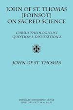 John of St. Thomas [Poinsot] on Sacred Science