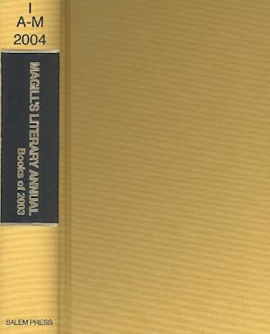 Magill's Literary Annual Books of 2003