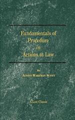 Fundamentals of Procedure in Actions at Law