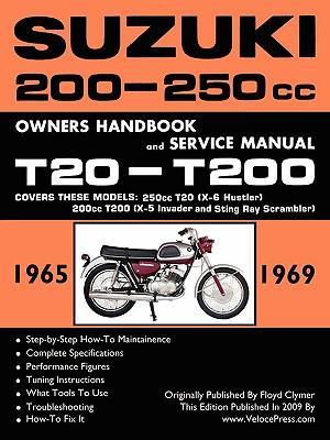 SUZUKI T20 & T200 1965-1969 FACTORY WORKSHOP MANUAL