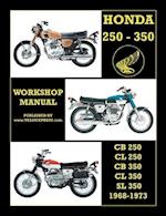 HONDA CB250, CL250, CB350, CL350 & SL 350 1968 TO 1973 WORKSHOP MANUAL 