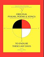 Original Psalms, Poems & Songs to Endure These Last Days