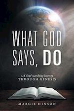 What God Says, Do