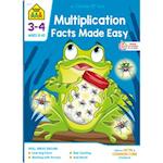 School Zone Multiplication Facts Made Easy Grades 3-4 Workbook
