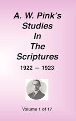 A. W. Pink's Studies in the Scriptures, 1922-23, Vol. 01 of 17