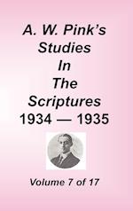 A. W. Pink's Studies in the Scriptures, Volume 07