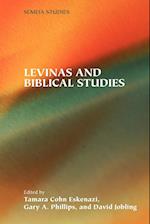 Levinas and Biblical Studies