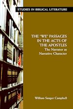 The "We" Passages in the Acts of the Apostles