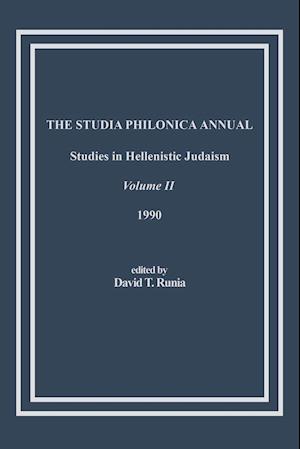 The Studia Philonica Annual, II, 1990