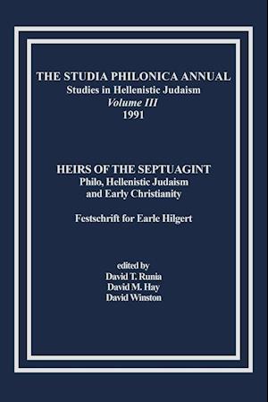 The Studia Philonica Annual, III, 1991