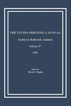 The Studia Philonica Annual, IV, 1992