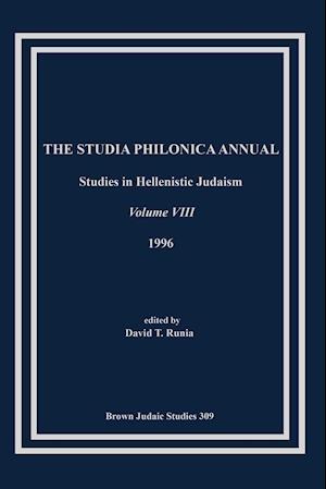 The Studia Philonica Annual VIII, 1996