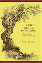 Foster Biblical Scholarship