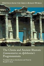 The Chreia and Ancient Rhetoric