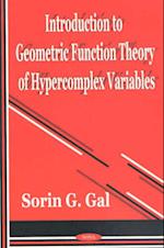 Introduction to Geometric Function Theory of Hypercomplex Variables