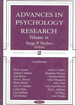 Advances in Psychology Research