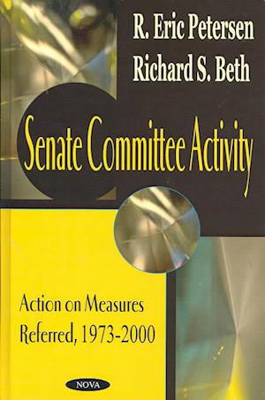 Senate Committee Activity