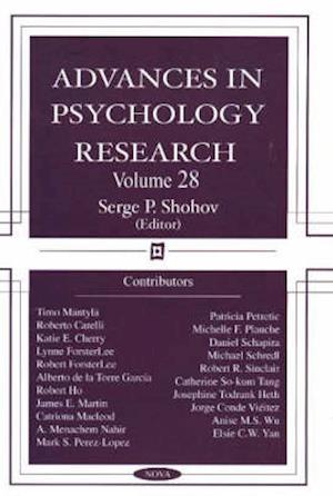 Advances in Psychology Research