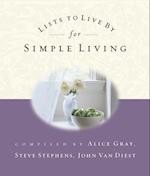 Lists to Live by for Simple Living