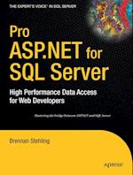 Pro ASP.Net for SQL Server
