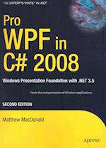 Pro WPF in C# 2008
