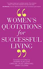 Women's Quotations for Successful Living