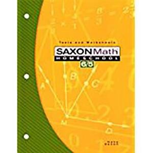 Saxon Math 6/5 Homeschool