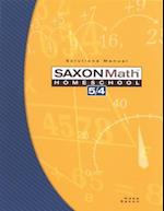 Saxon Math Homeschool 5/4