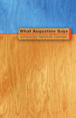 What Augustine Says