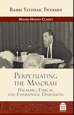Perpetuating the Masorah