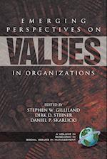 Emerging Perspectives on Values in Organizations (PB)