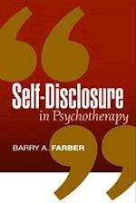 Self-Disclosure in Psychotherapy