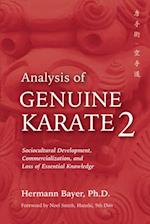 Analysis of Genuine Karate 2 : Sociocultural Development, Commercialization, and Loss of Essential Knowledge 