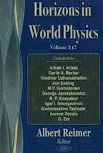 Horizons in World Physics, Volume 247