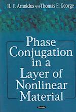 Phase Conjugation in a Layer of Nonlinear Material