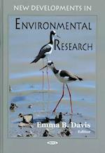 New Developments in Environmental Research