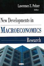 New Developments in Macroeconomics Research