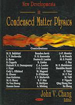 New Developments in Condensed Matter Physics