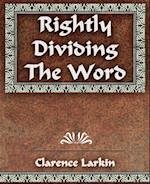 Rightly Dividing The Word