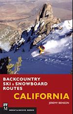 Backcountry Ski & Snowboard Routes: California