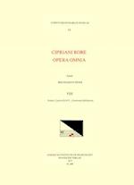 CMM 14 Cipriano de Rore (1516-1565), Opera Omnia, Edited by Bernhard Meier in 8 Volumes. Vol. VIII Psalmi, Cantica B.M.V., Cantiones Gallicae, Etc.