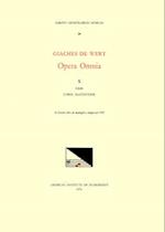 CMM 24 Giaches de Wert (1535-1596), Opera Omnia, Edited by Carol MacClintock (Secular Music) and Melvin Bernstein (Sacred Music). Vol. X Madrigals (Il